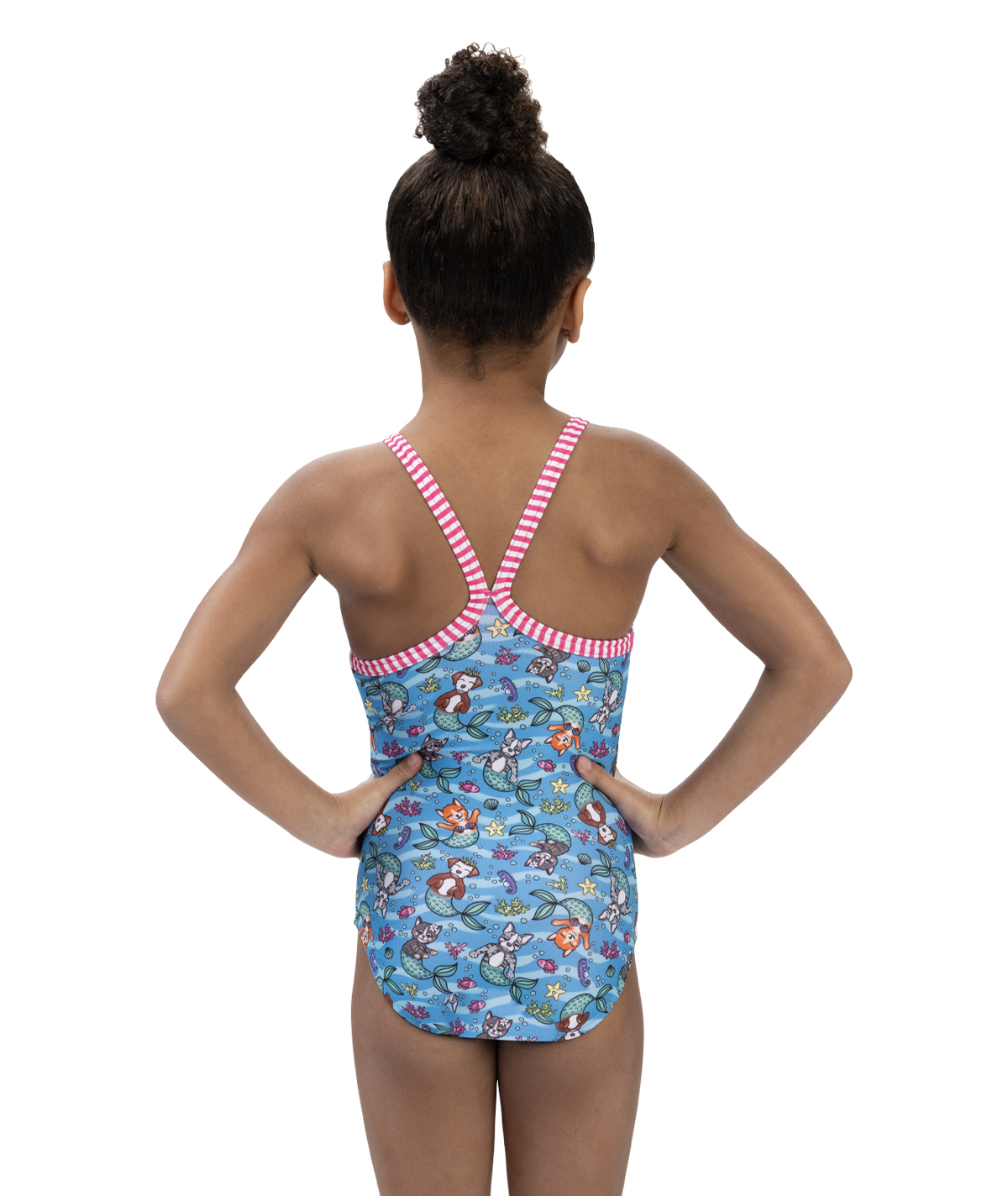 Little Dolfin Girls' Furmaids Soup One Piece Swimsuit