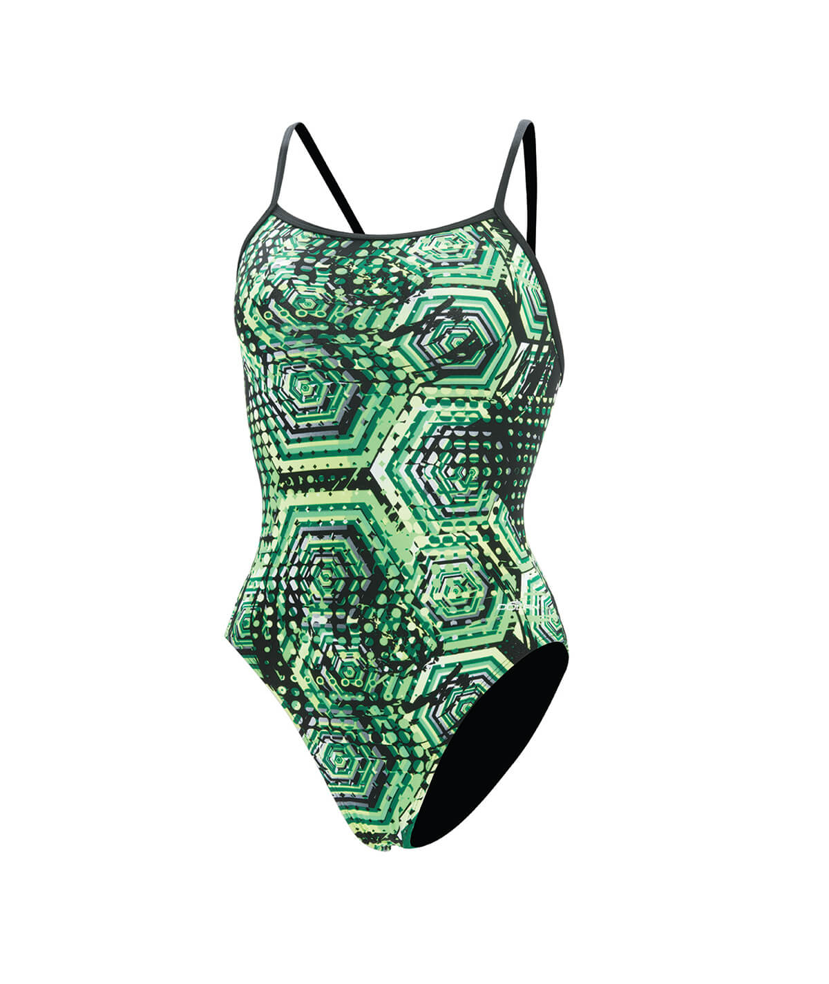 Women's Reliance Hive V-Back One Piece Swimsuit-0100HIVE