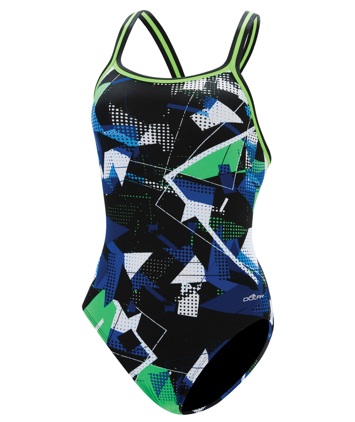 Women's Reliance Renegade Print DBX Back One Piece Swimsuit