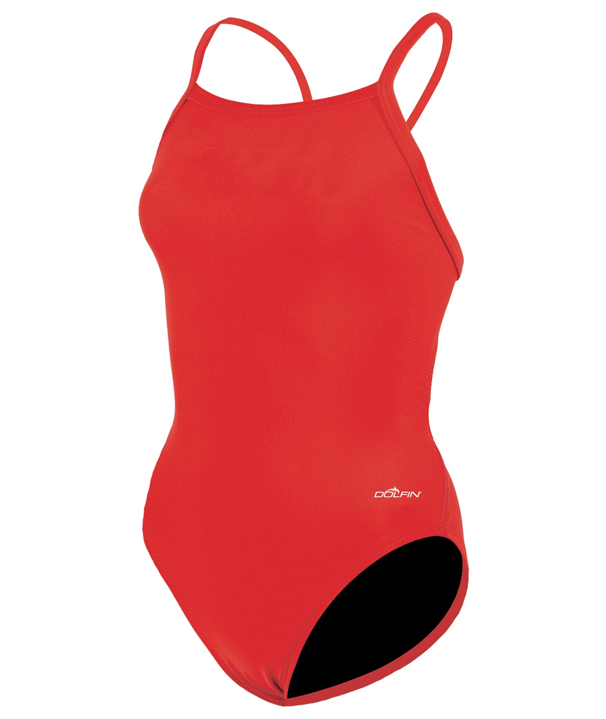 Women's Reliance Solid V Back One Piece Swimsuit