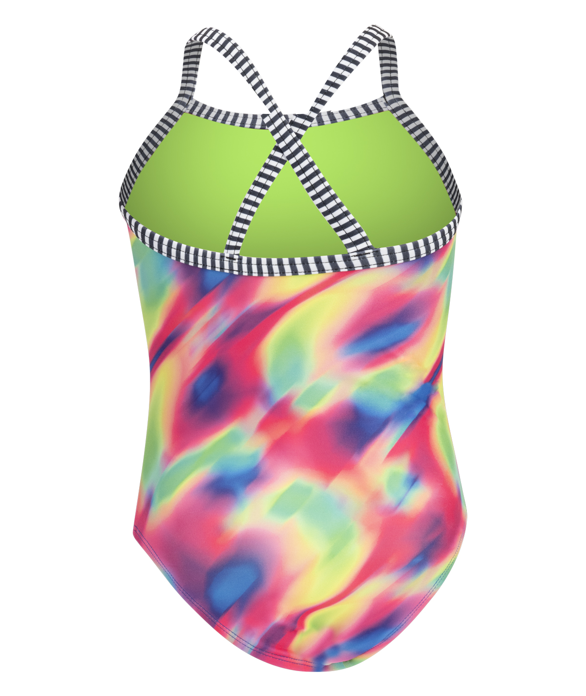 Uglies Girls' Haze Criss-Cross Back One Piece Swimsuit