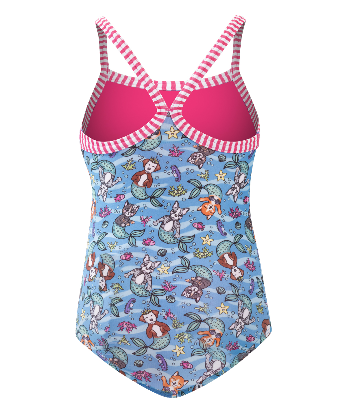 Little Dolfin Girls' Furmaids Soup One Piece Swimsuit