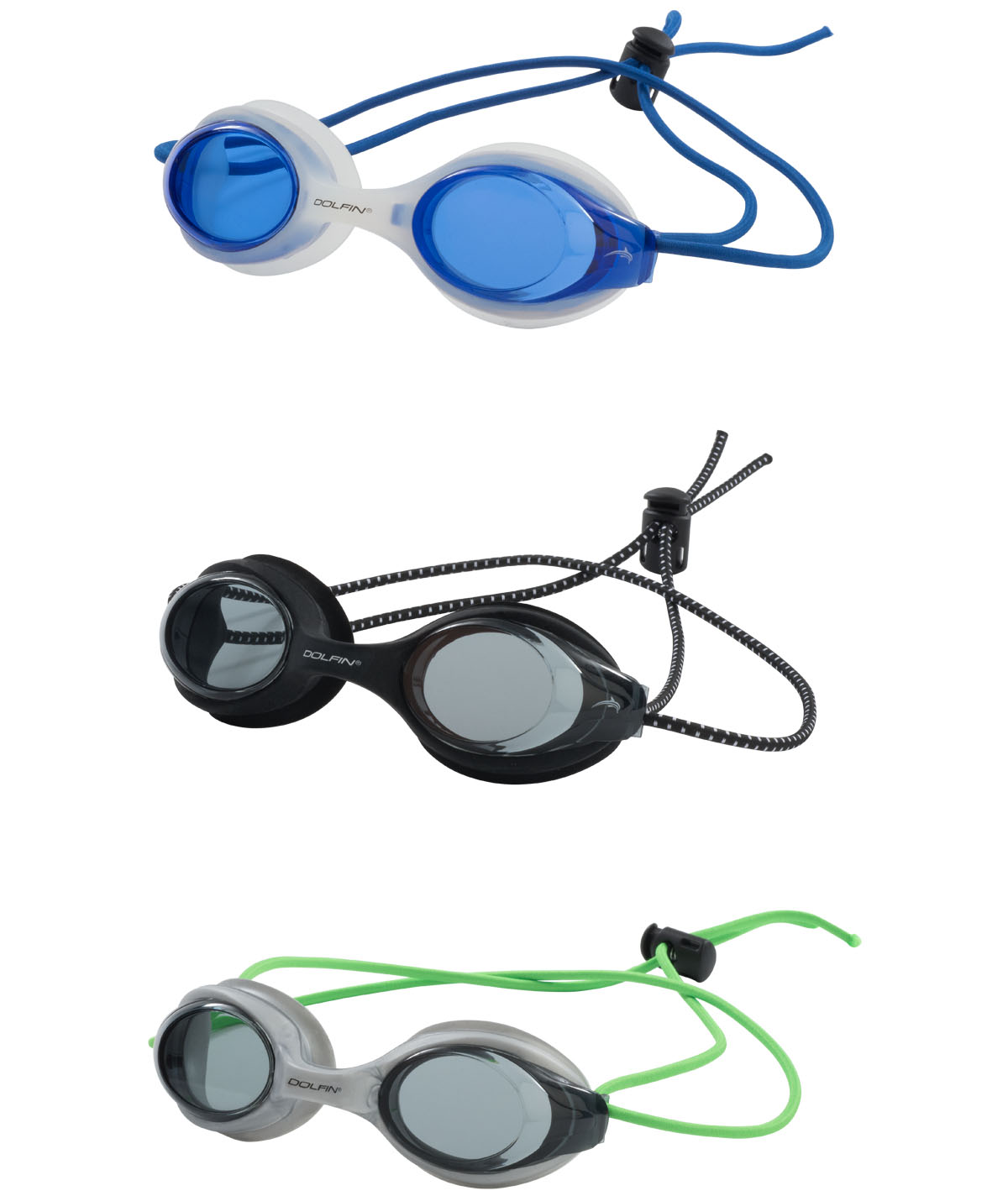 Bungee Racer Goggle Three Pack Swim Accessory