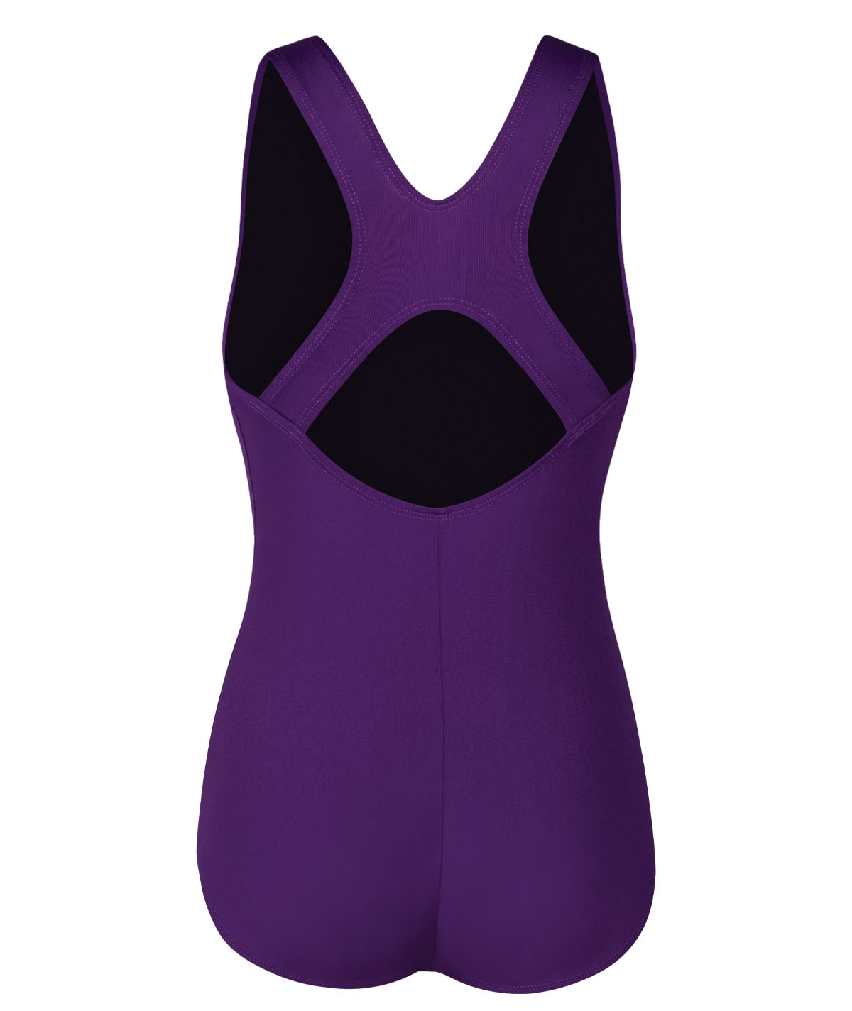 Women's Aquashape Conservative Lap Suit 1-Piece Swimsuit