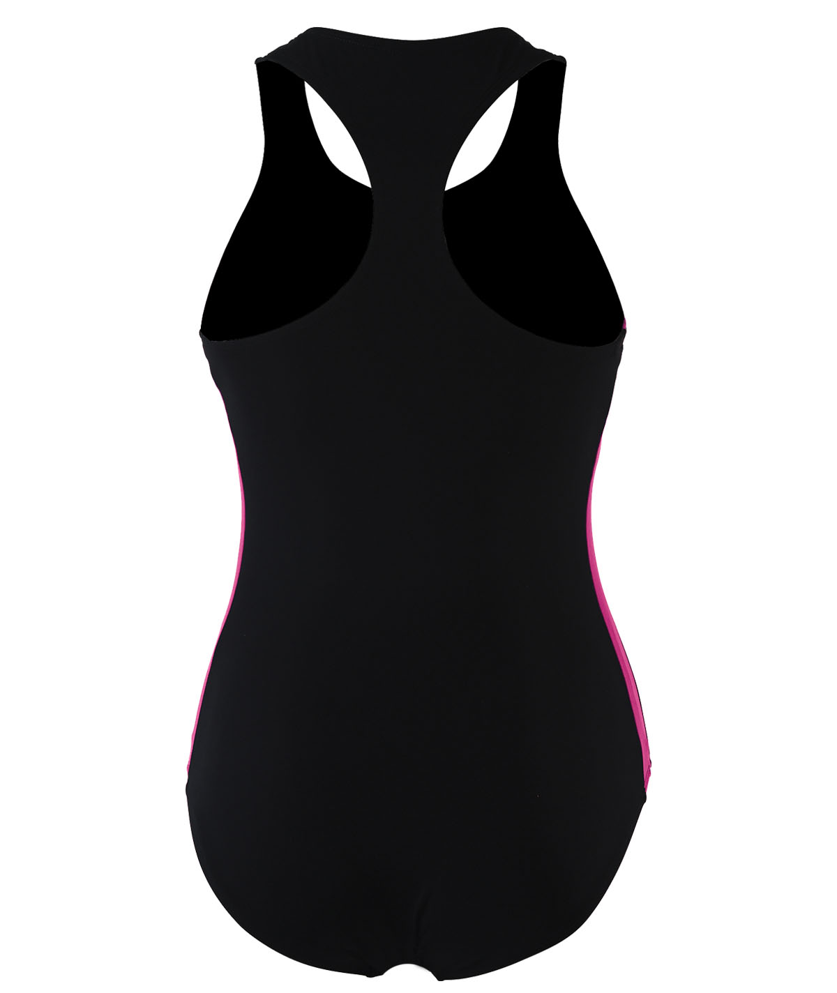 One Piece Racer Swim Bathers with Zip Front