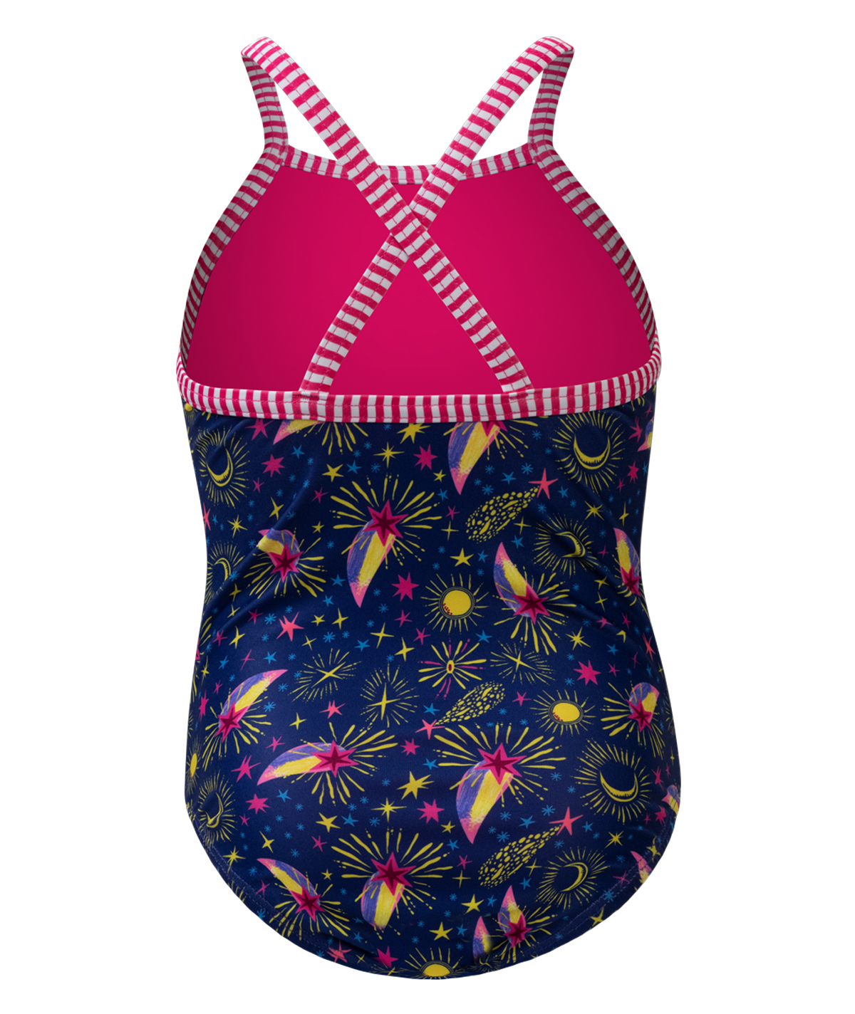 Goldfish Uglies Girls' Moonlight Criss-Cross Back One Piece Swimsuit