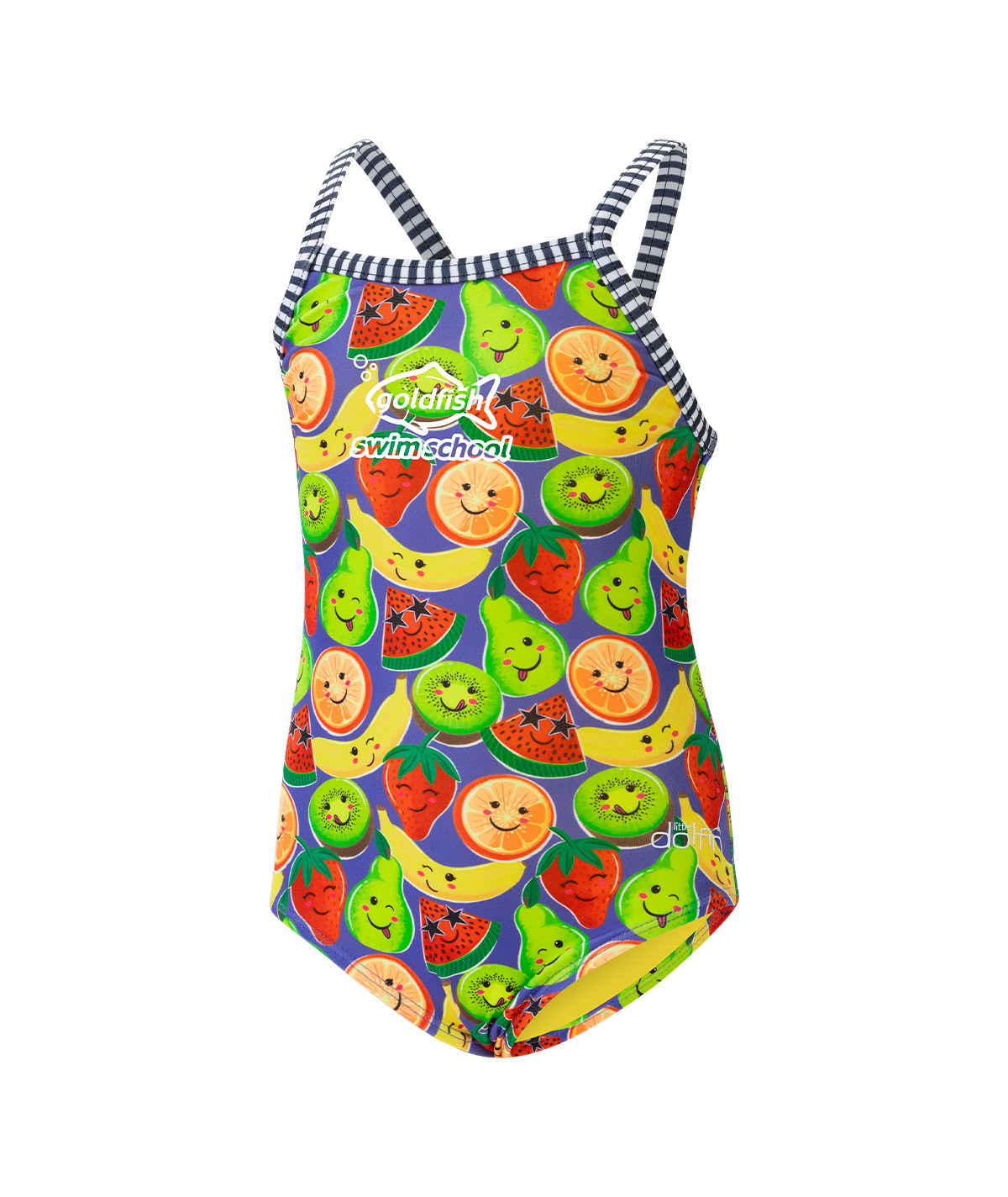 Goldfish Little Dolfin Girls' Fruit Snack One Piece Swimsuit