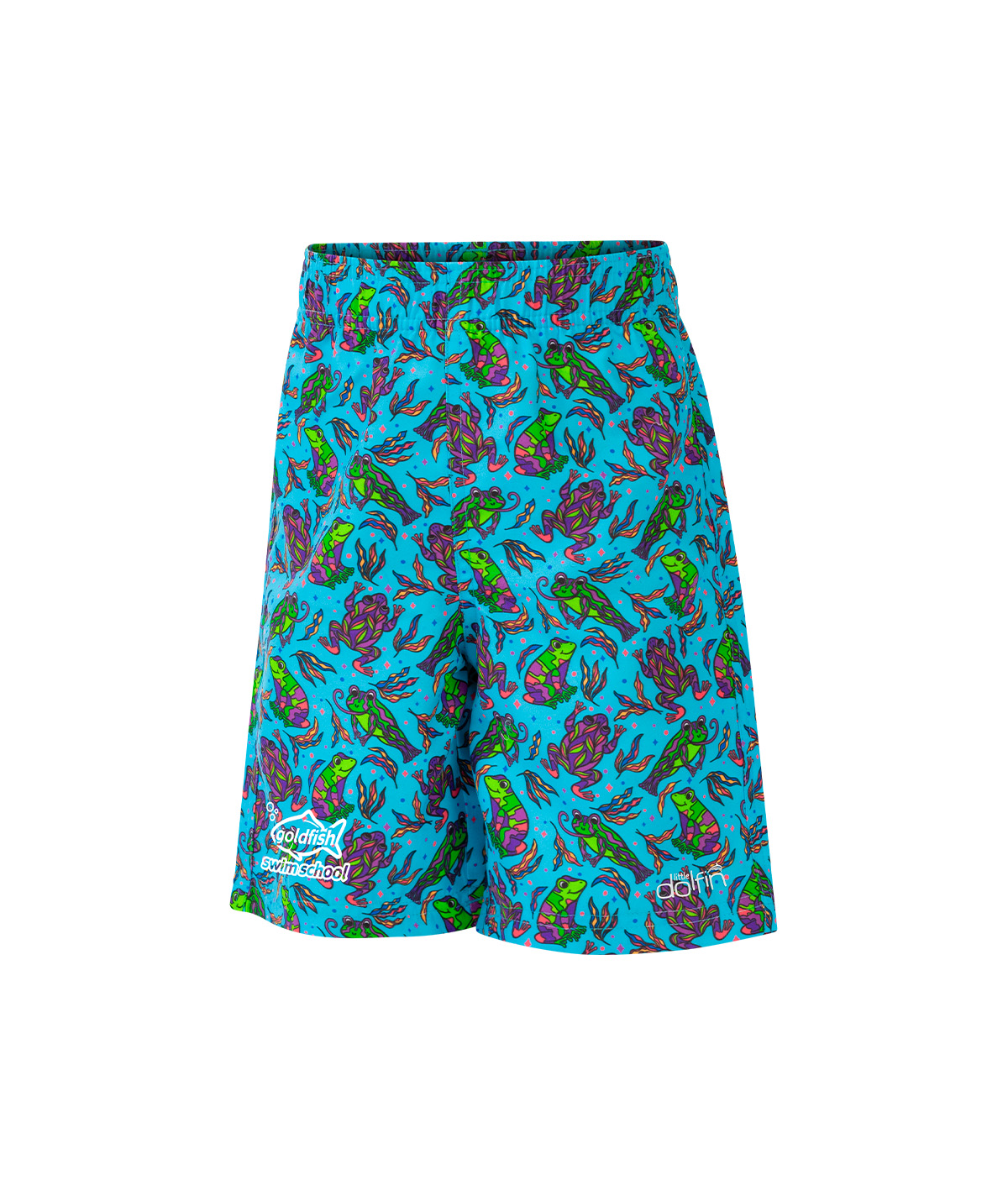 Goldfish Little Dolfin Boys' Ribbit Swim Trunks