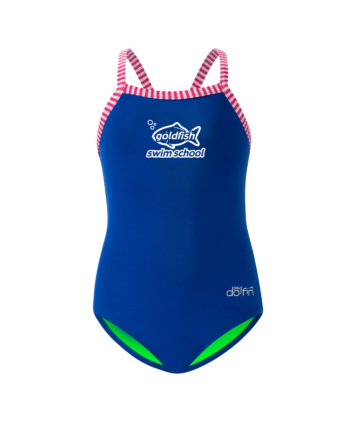 Goldfish Little Dolfin Solid One Piece Swimsuit
