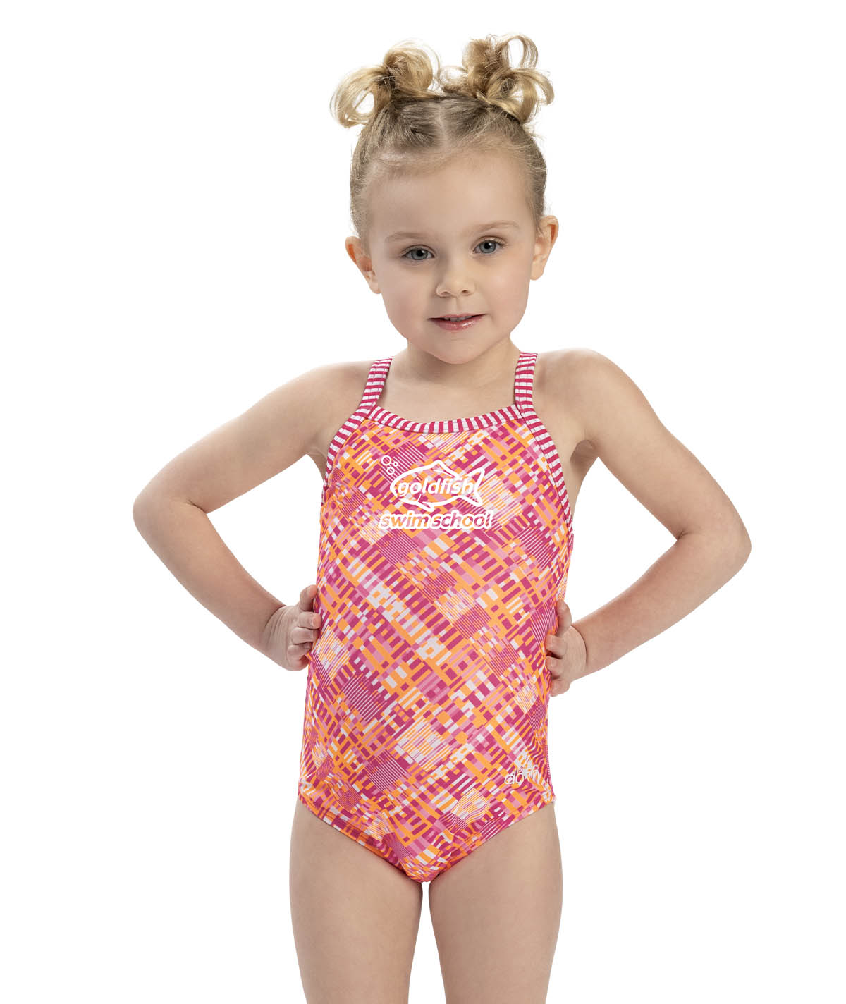 Goldfish Little Dolfin Girls' As If One Piece Swimsuit