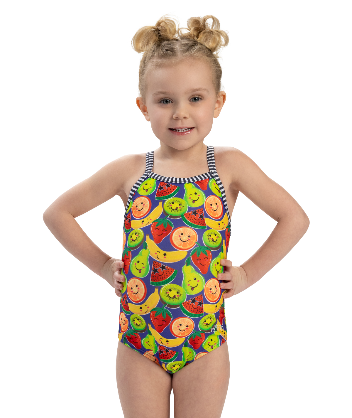 Little Dolfin Girls' Fruit Snack One Piece Swimsuit