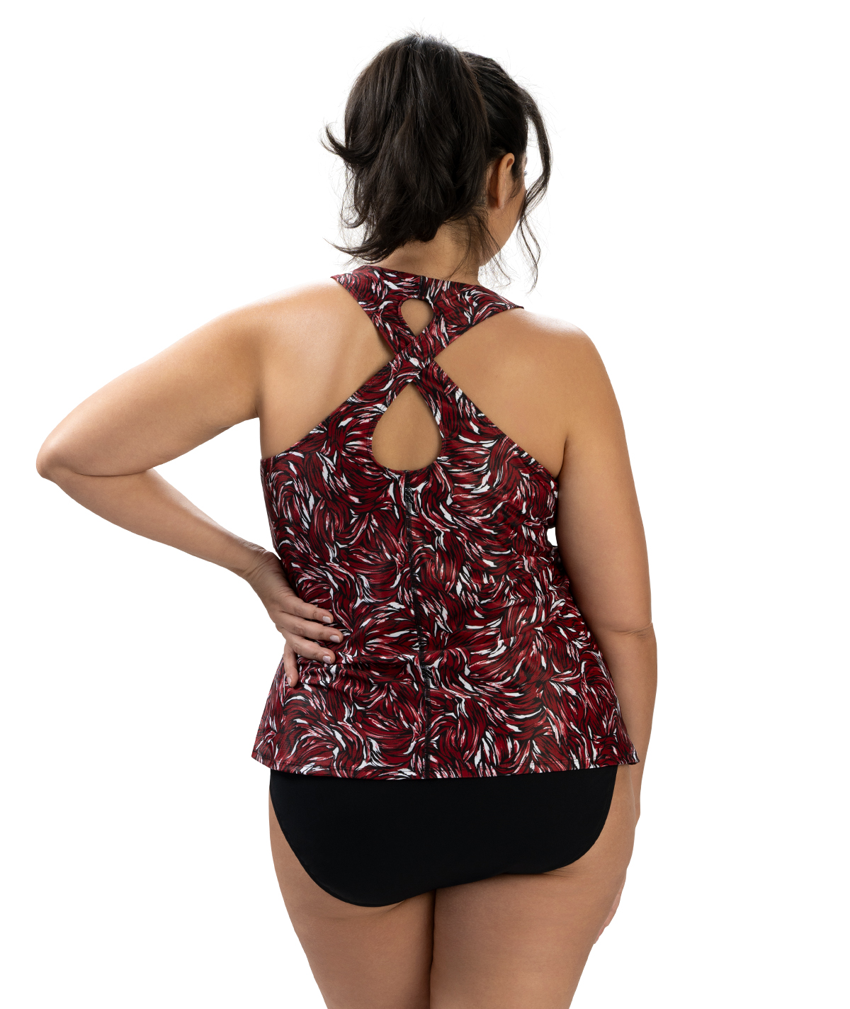 Women's Aquashape Nirvana Twist Back Tankini Top