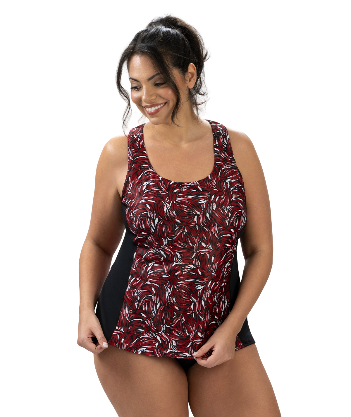Women's Aquashape Nirvana Twist Back Tankini Top