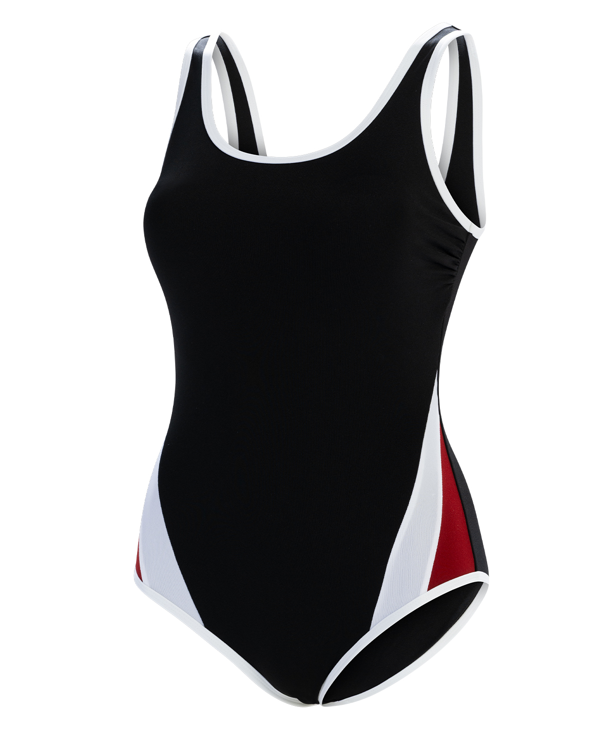 Women's Aquashape Color Blocked Moderate Scoop Back One Piece