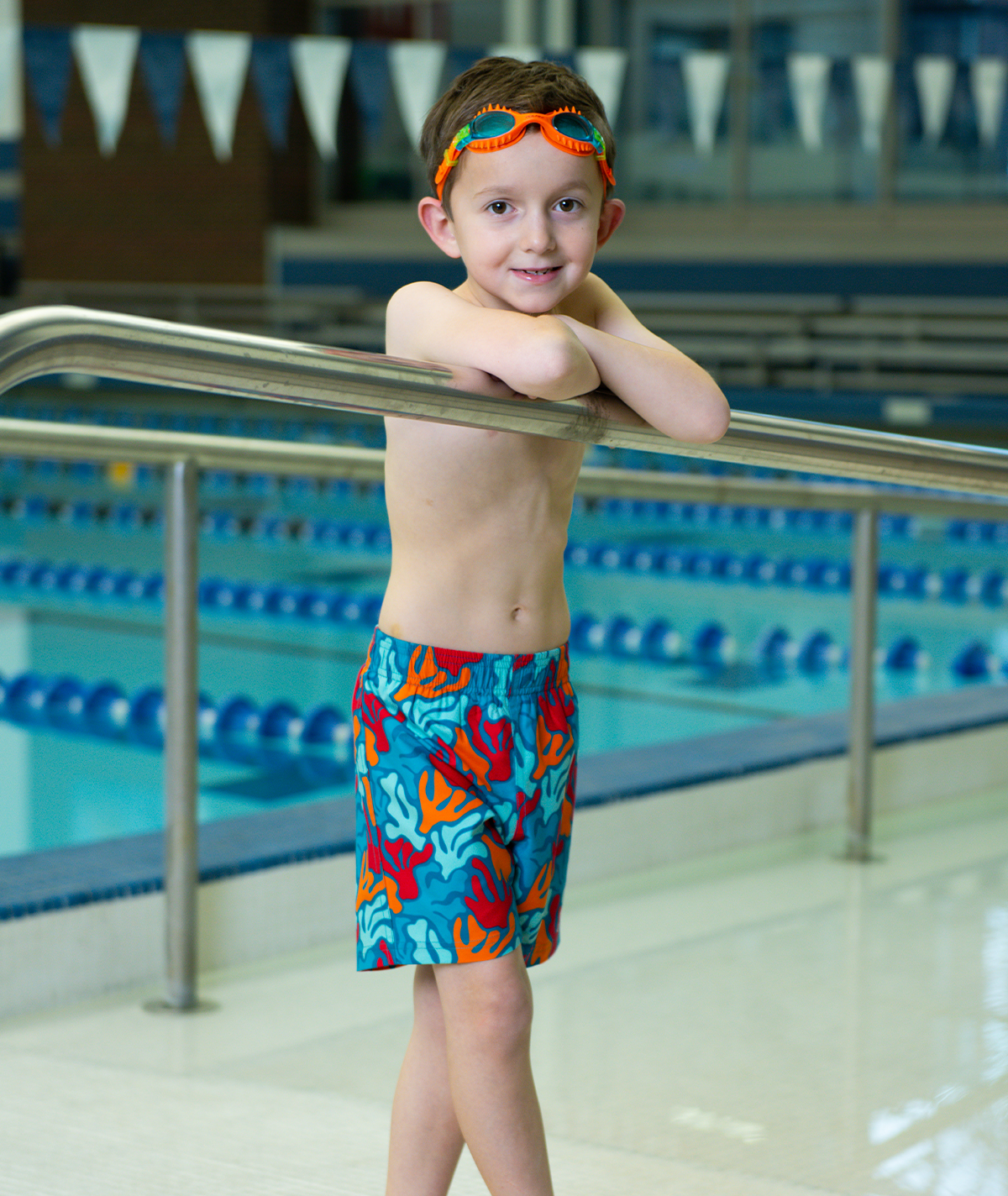 Uglies Boys' Hang Ten Swim Trunk