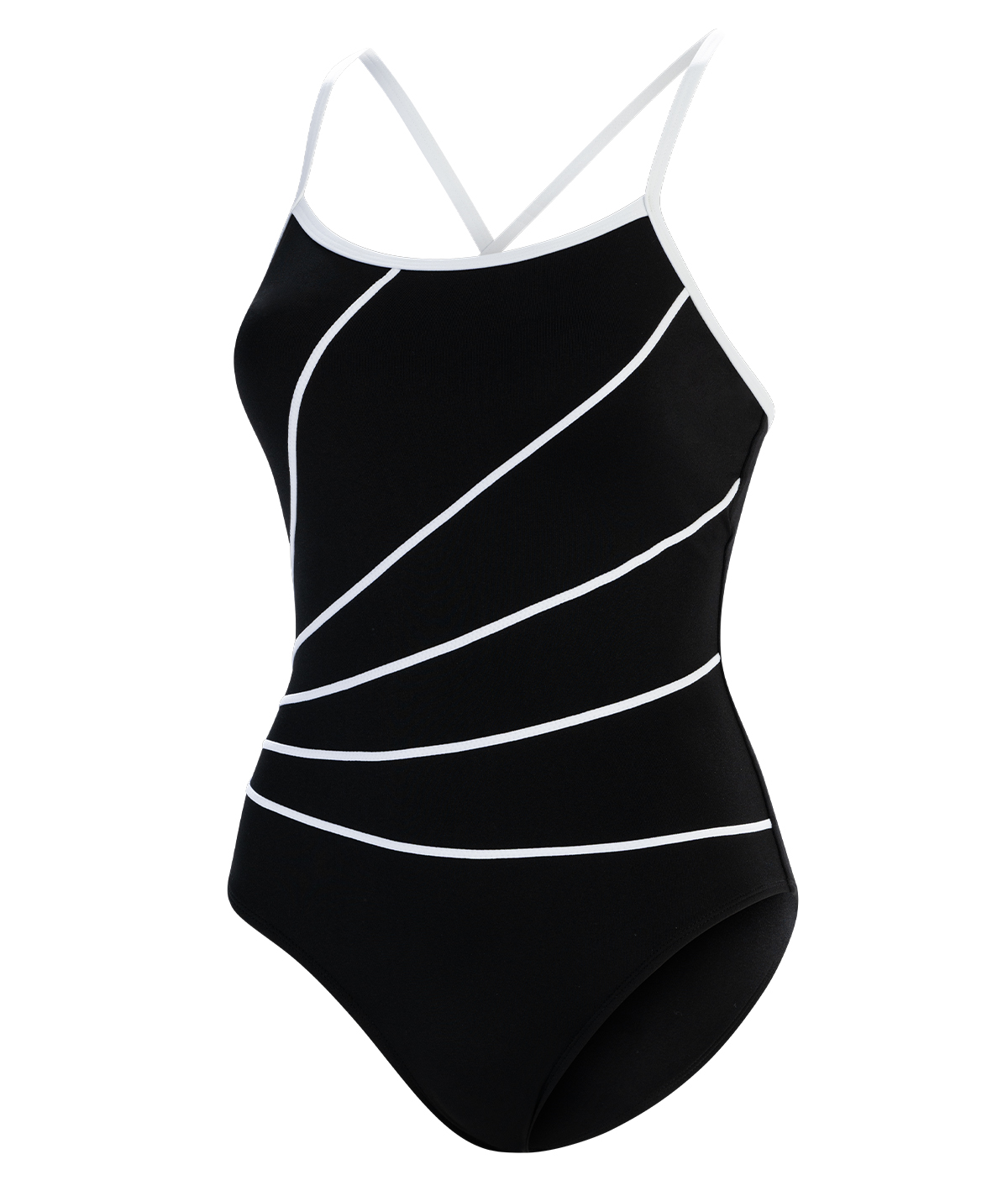 Women's Aquashape  Colorblock Moderate One Piece with Contrast Binding