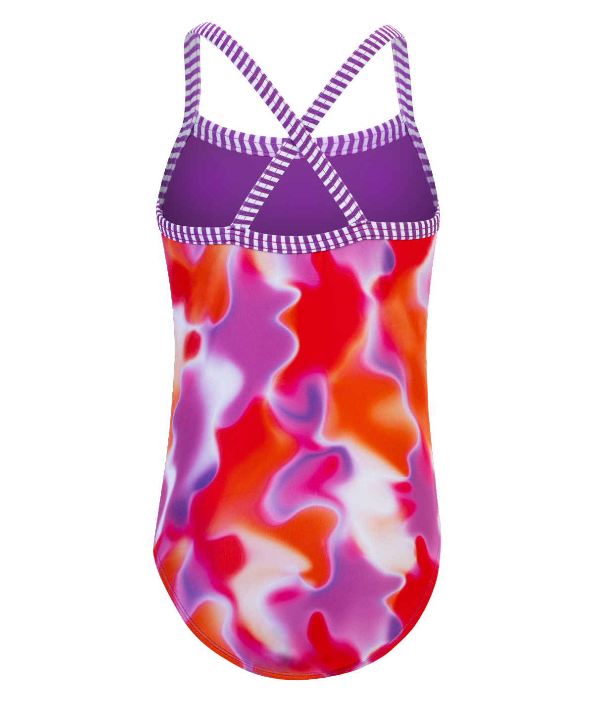 Uglies Girls' Radiant Criss-Cross Back One Piece
