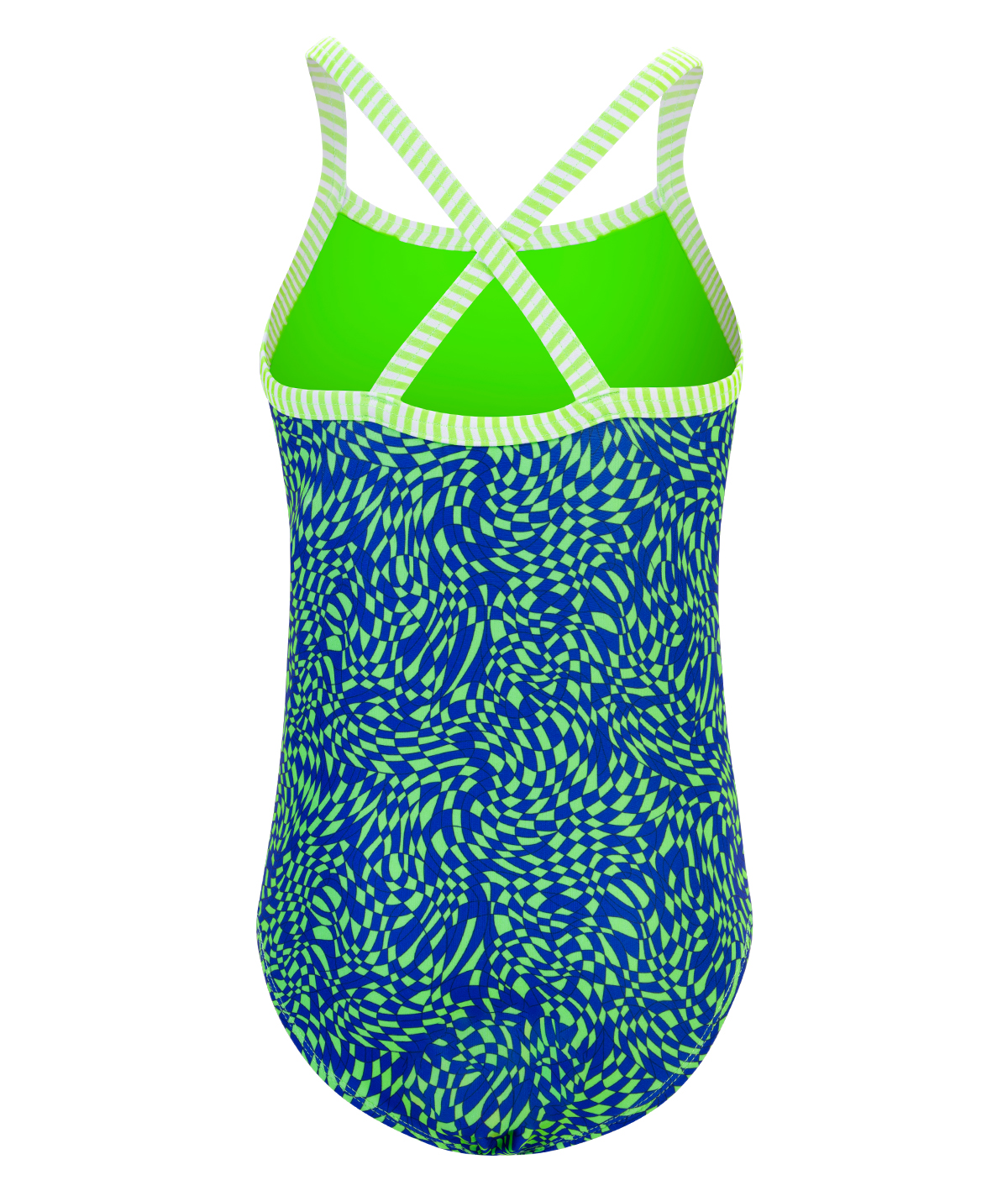 Uglies Girls' Trance Criss-Cross Back One Piece