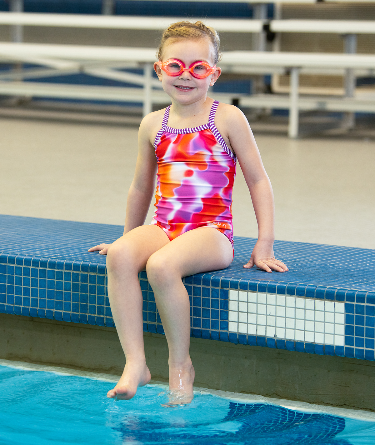 Little Dolfin Girls' Radiant One Piece Swimsuit