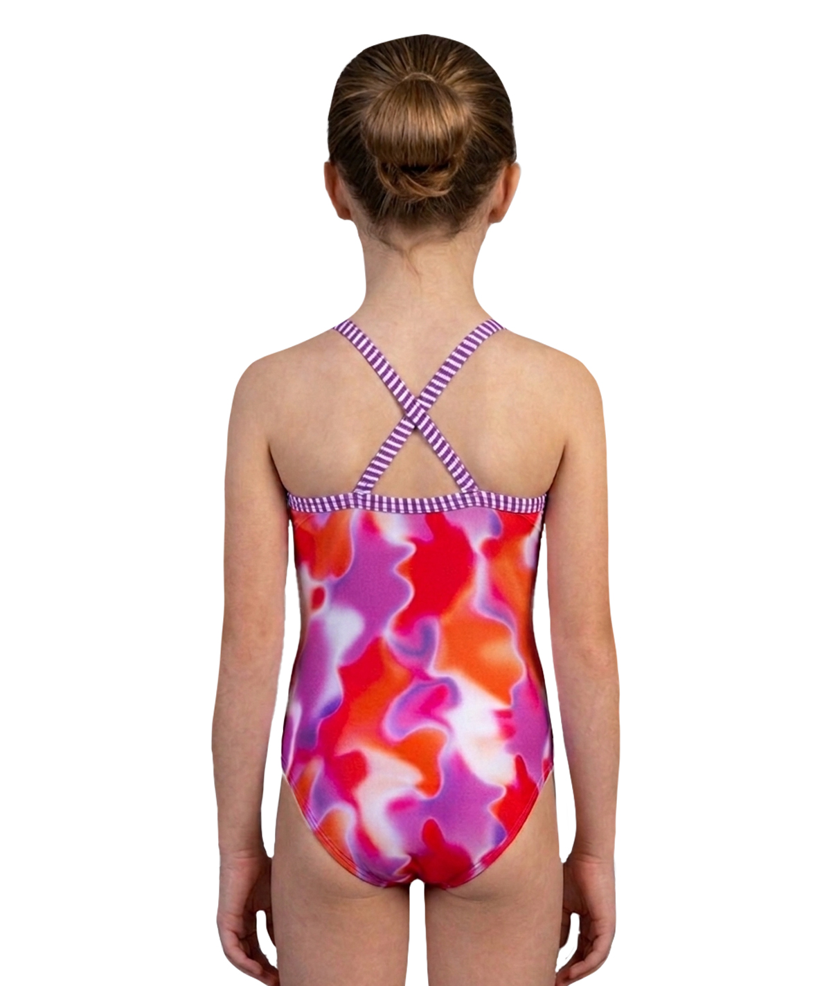 Goldfish Uglies Girls' Radiant Criss-Cross Back One Piece