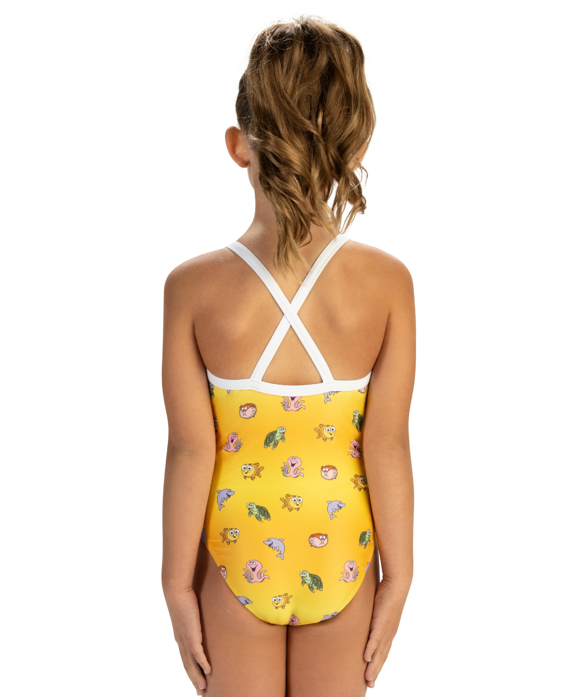 Goldfish Girls One Piece Swimsuit