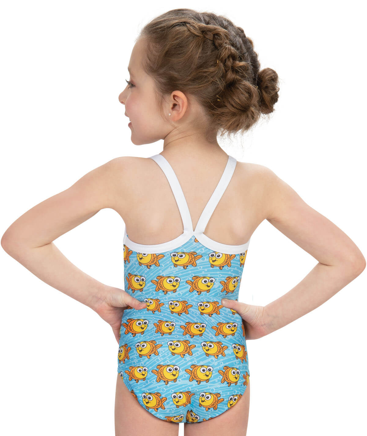 Goldfish Toddler Girls One Piece Swimsuit-GF9810