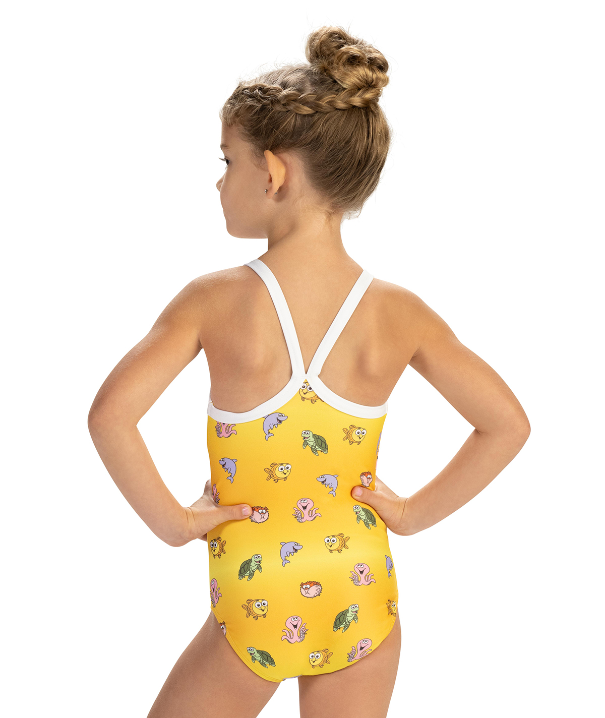 Goldfish Toddler Girls One Piece Swimsuit