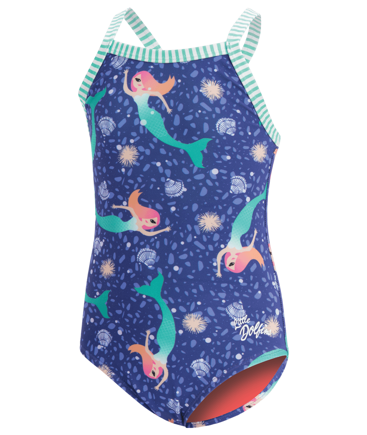Little Dolfin Girls Mermaid One Piece Suit