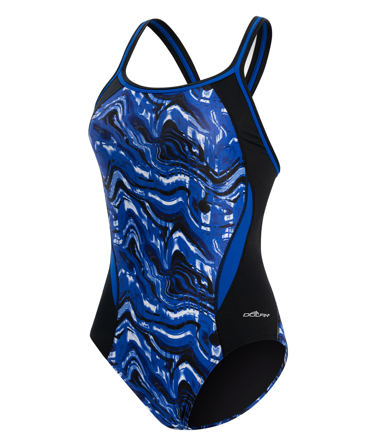 Reliance Blaze Color Block DBX Back One Piece