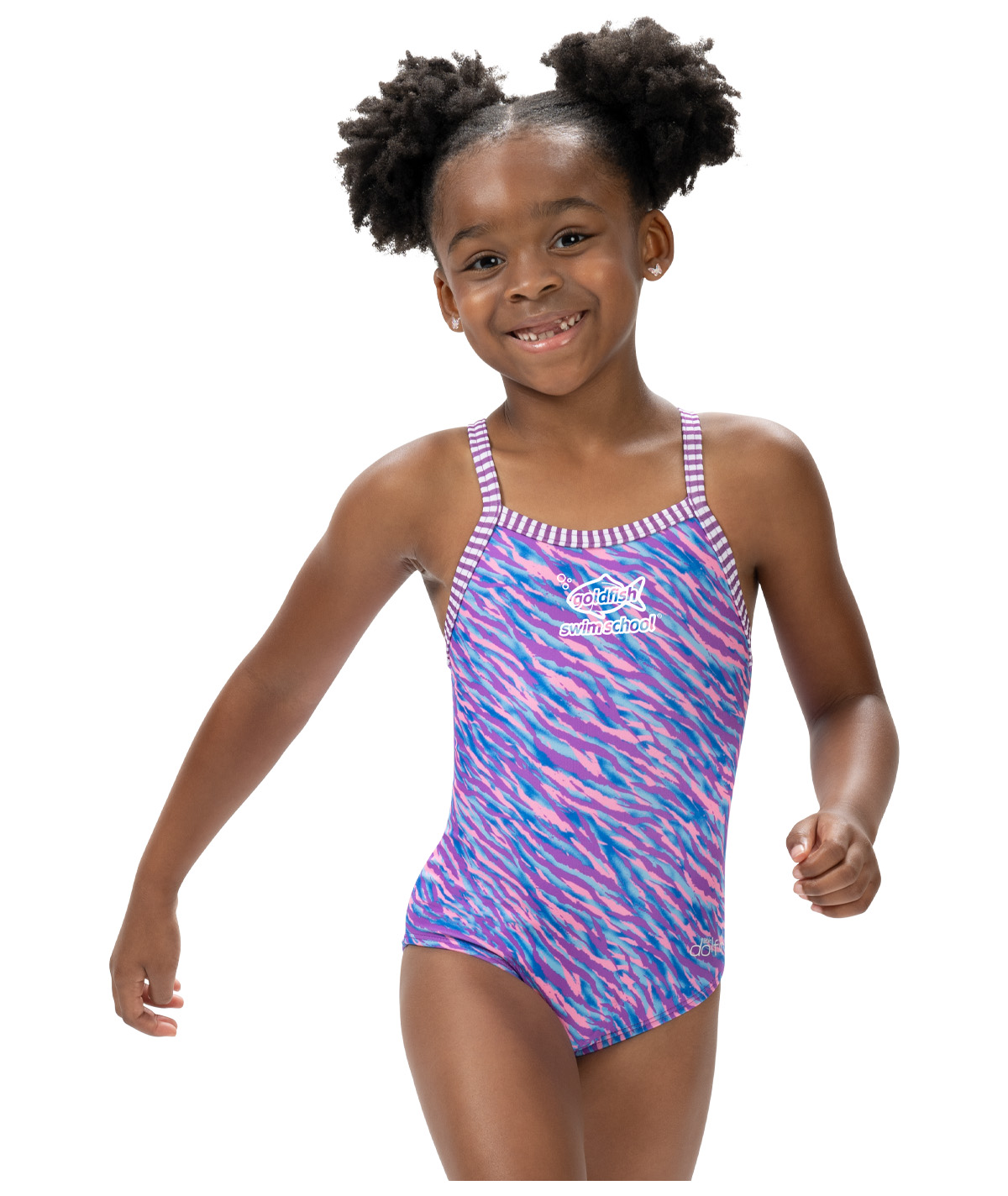 Goldfish Little Dolfin Girls' Aurora One Piece Swimsuit