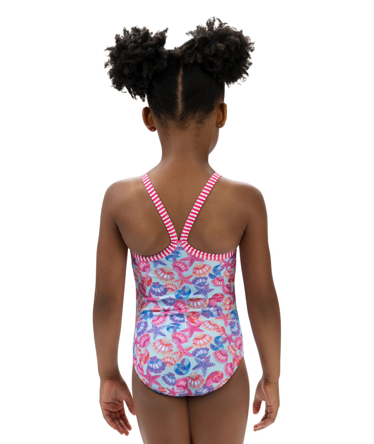 Goldfish Little Dolfin Girls' By the Sea One Piece Swimsuit