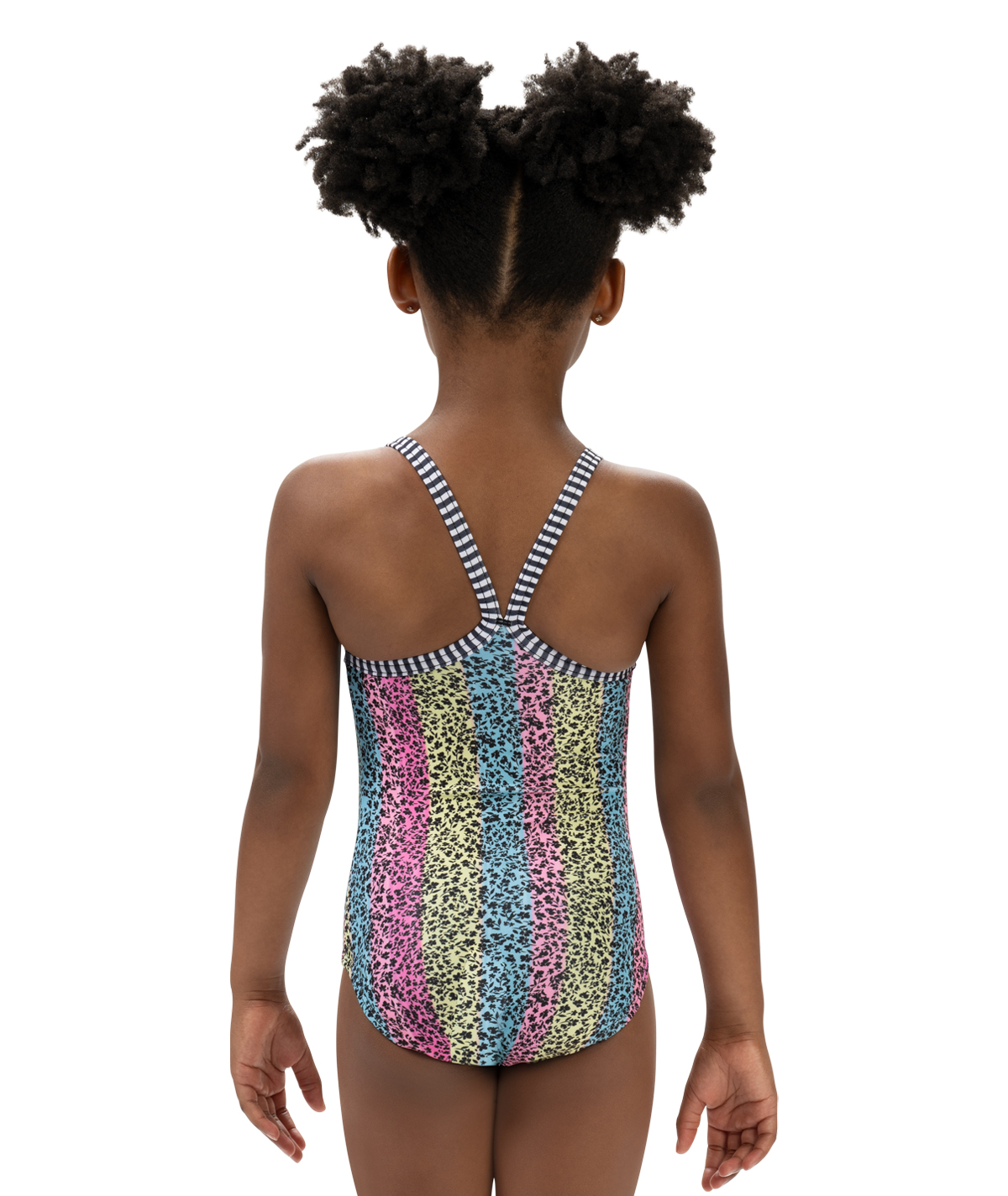 Goldfish Little Dolfin Girls' Floret One Piece Swimsuit