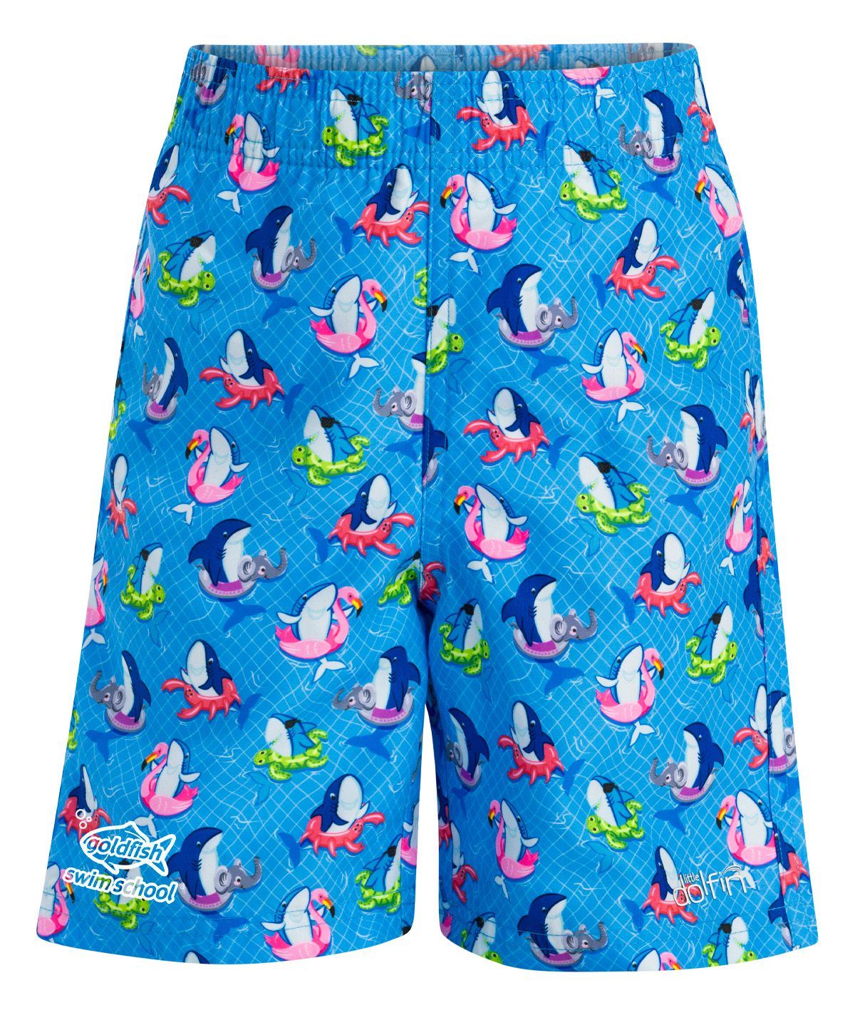Goldfish Little Dolfin Boys' Fin Floats Swim Trunks