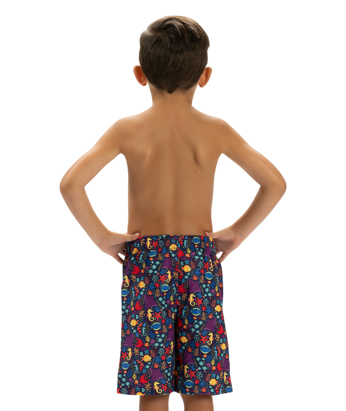 Goldfish Little Dolfin Boys' Little Fish Swim Trunks