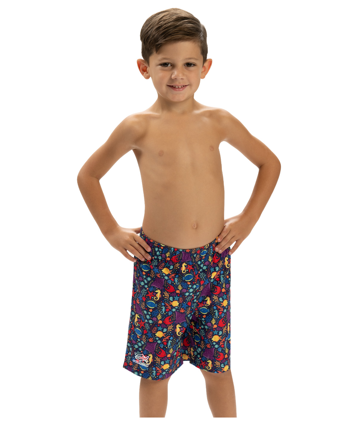 Goldfish Little Dolfin Boys' Little Fish Swim Trunks