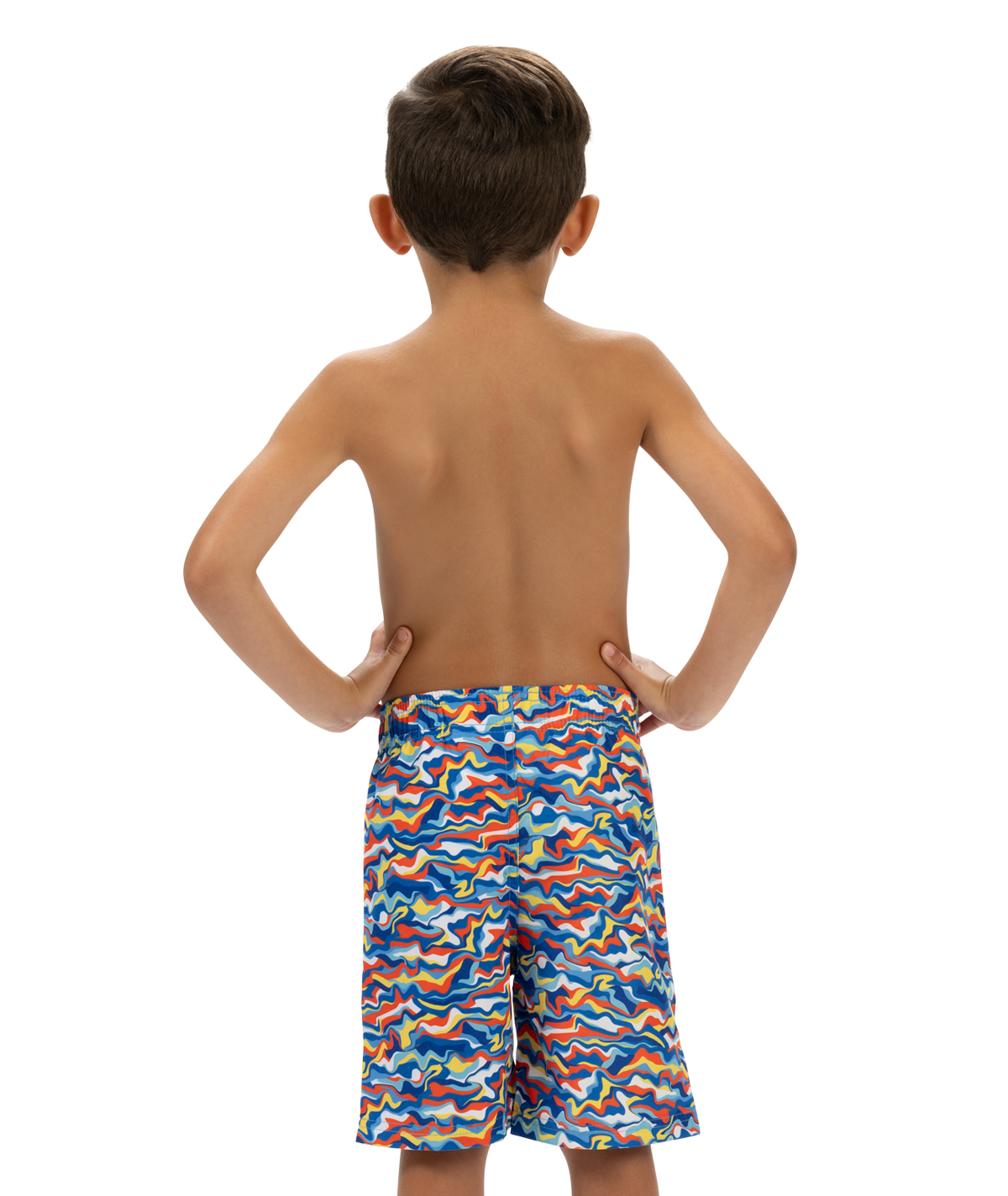 Goldfish Little Dolfin Boys' Surfin Swim Trunks