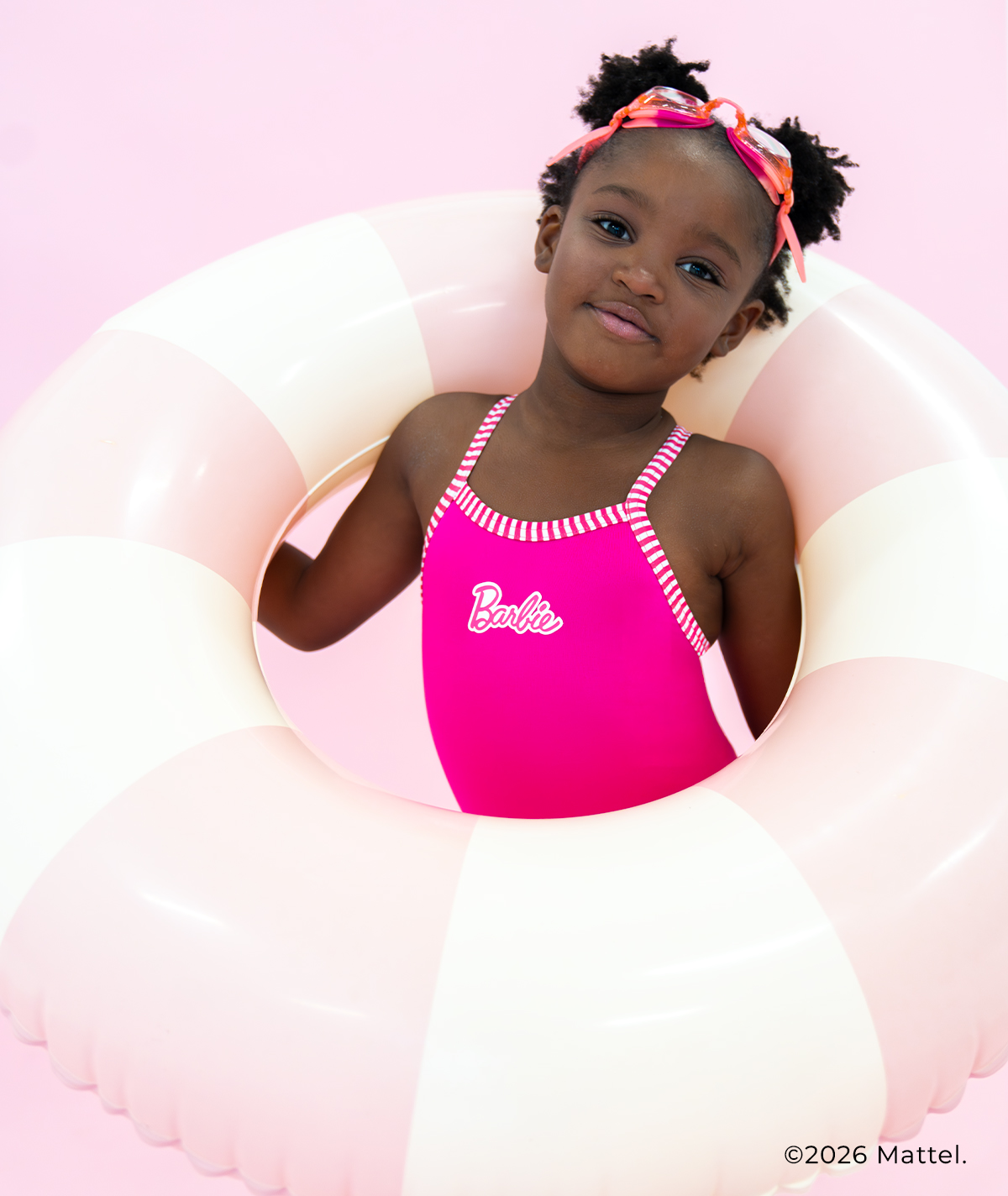 Barbie™ Little Girls' Solid One Piece