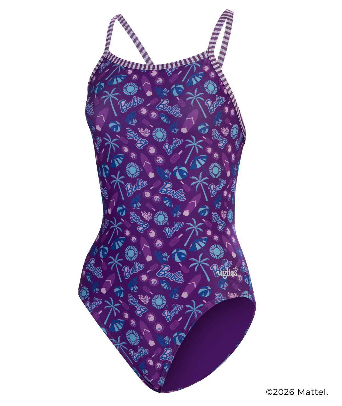 Women's Barbie™ Summer Fun V-Back One Piece