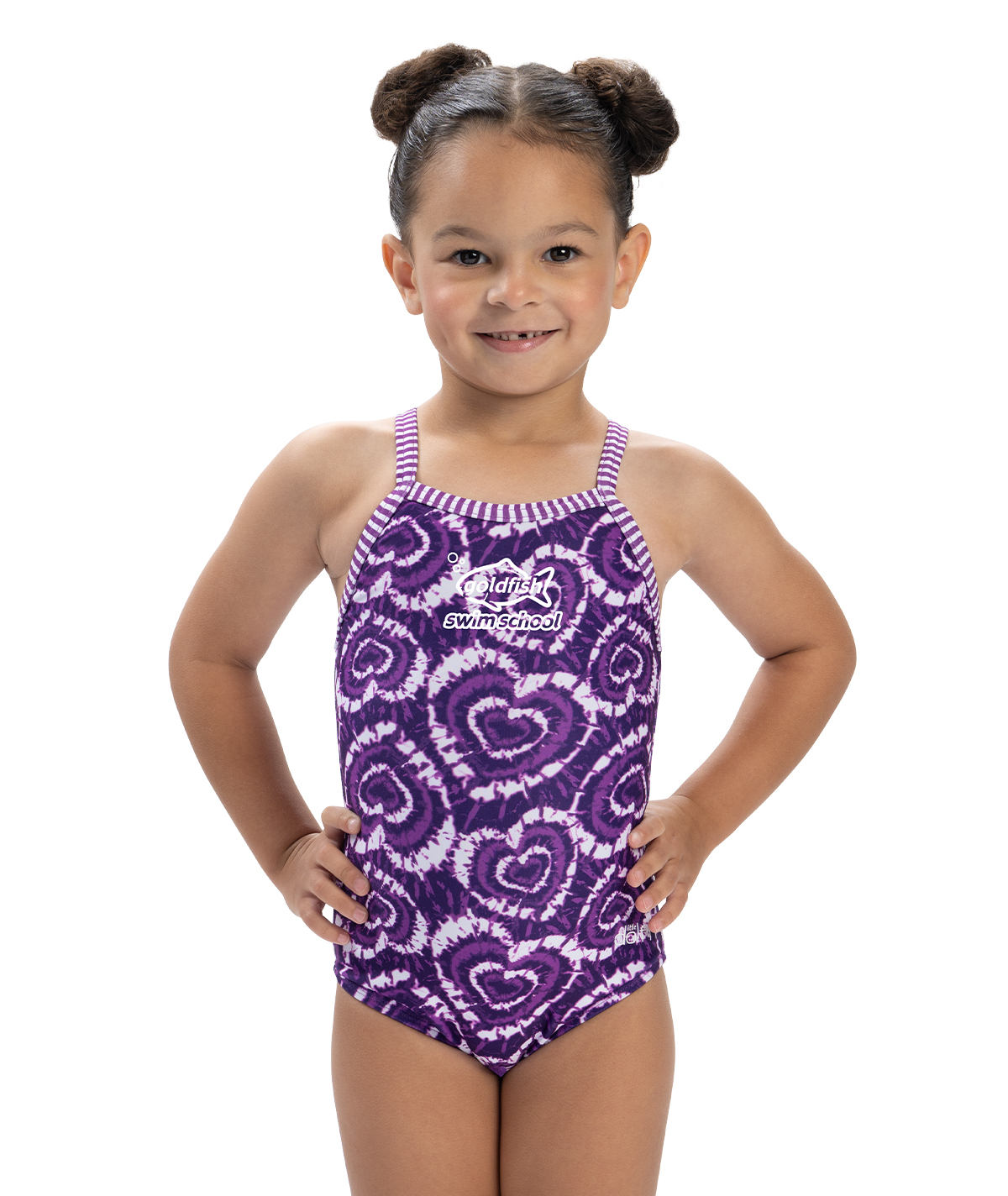Goldfish Little Dolfin Girls' Lovespell One Piece Swimsuit