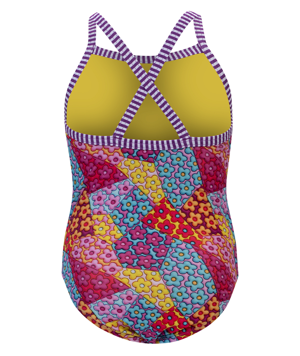 Uglies Girls' Jellin Criss-Cross Back One Piece