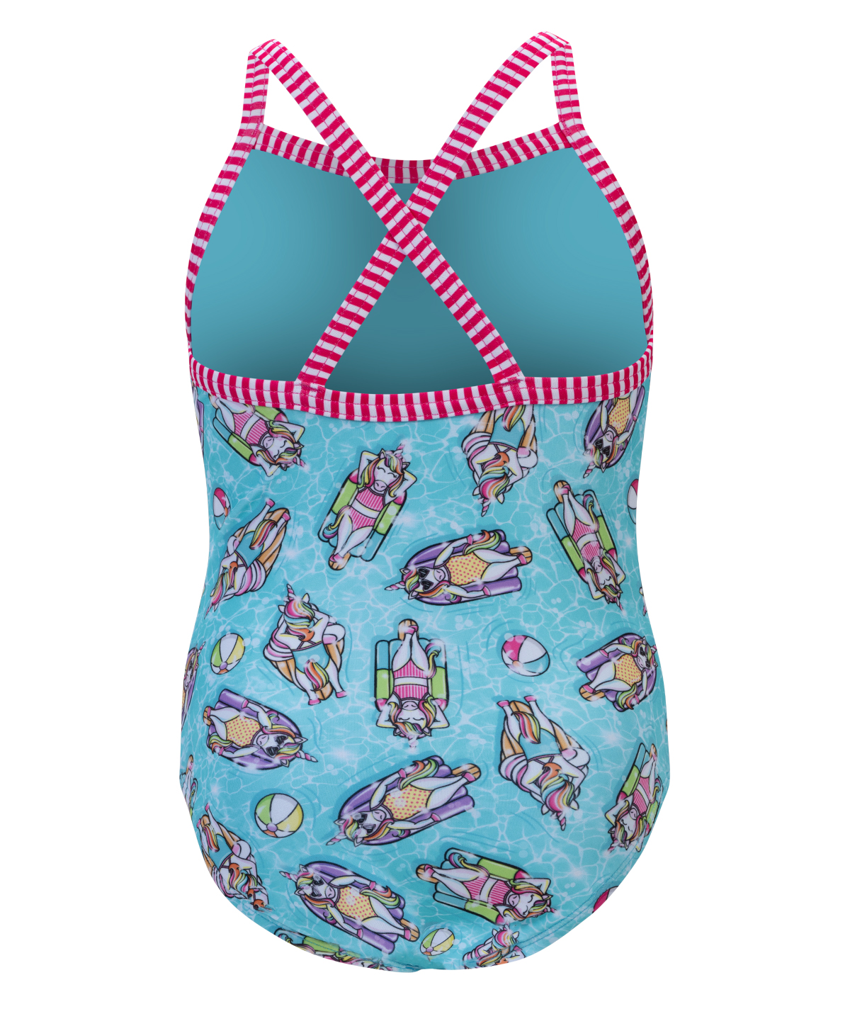 Uglies Girls' Splish Splash Criss-Cross Back One Piece