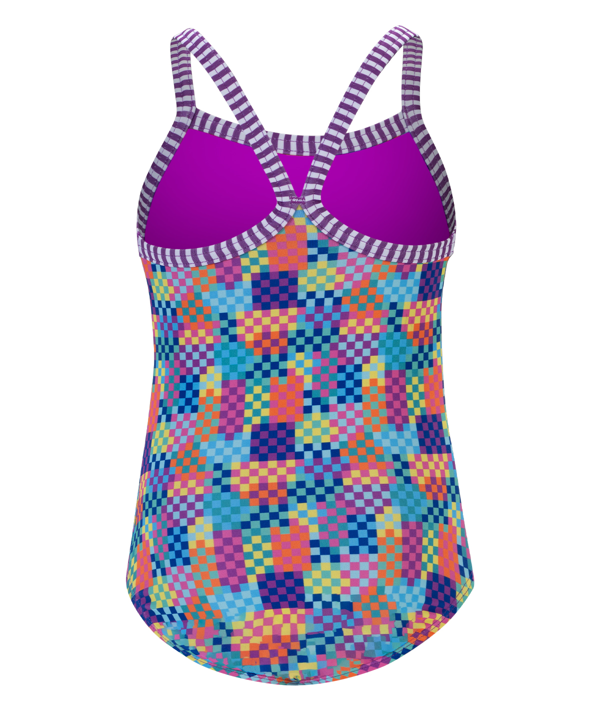 Little Dolfin Girls' Build Me Up One Piece Swimsuit