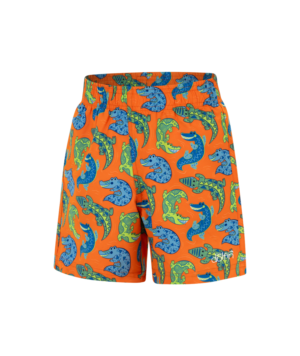 Little Dolfin Boys' Down Under Swim Trunks with Elastic Waistband
