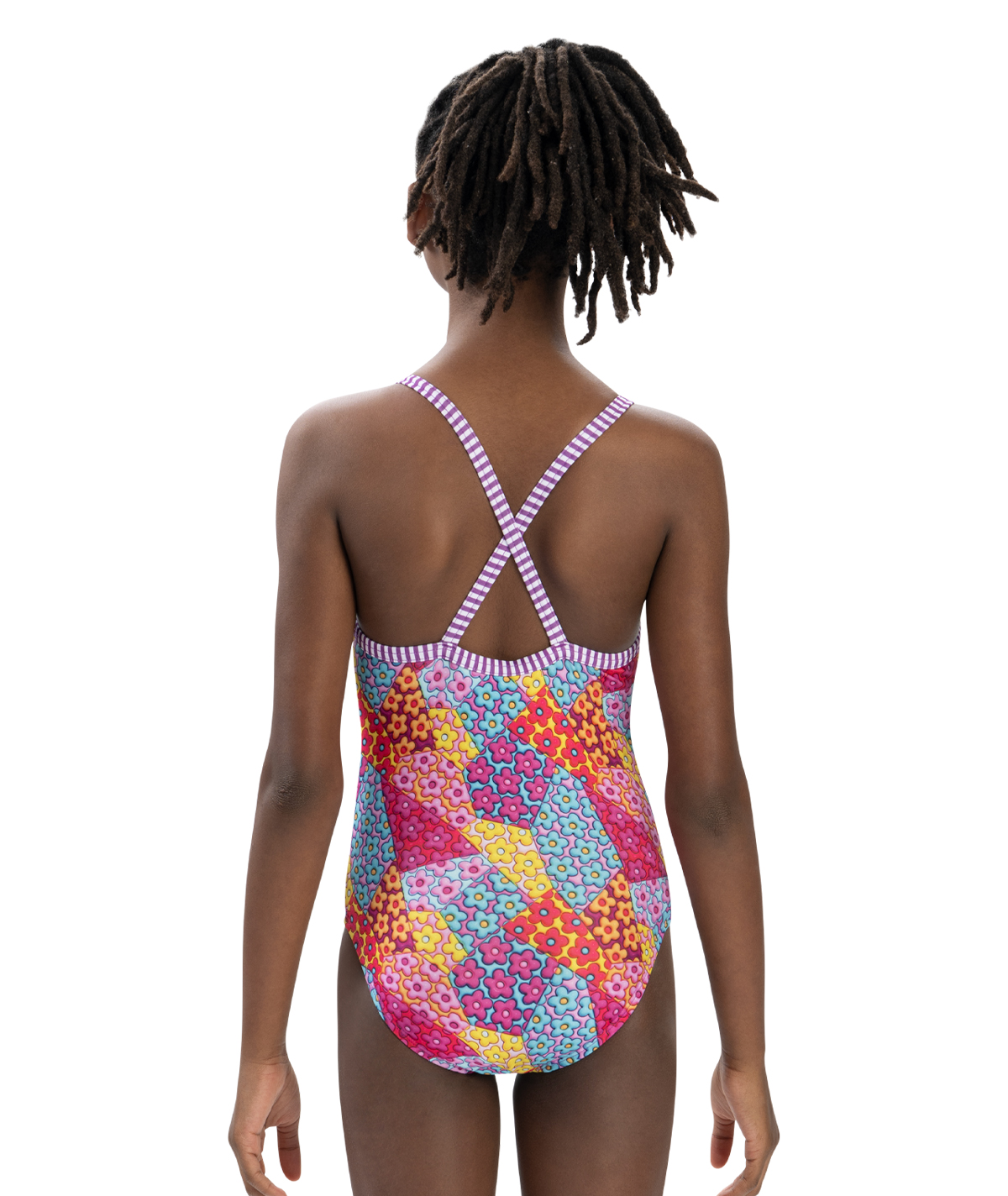 Uglies Girls' Jellin Criss-Cross Back One Piece