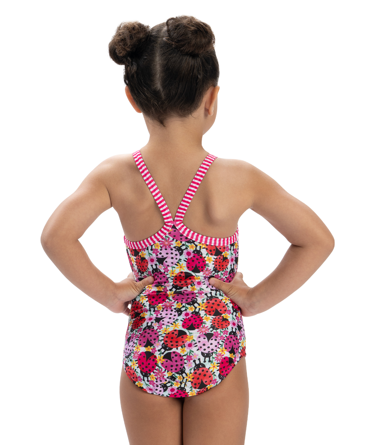 Little Dolfin Girls' Hey Lady One Piece Swimsuit