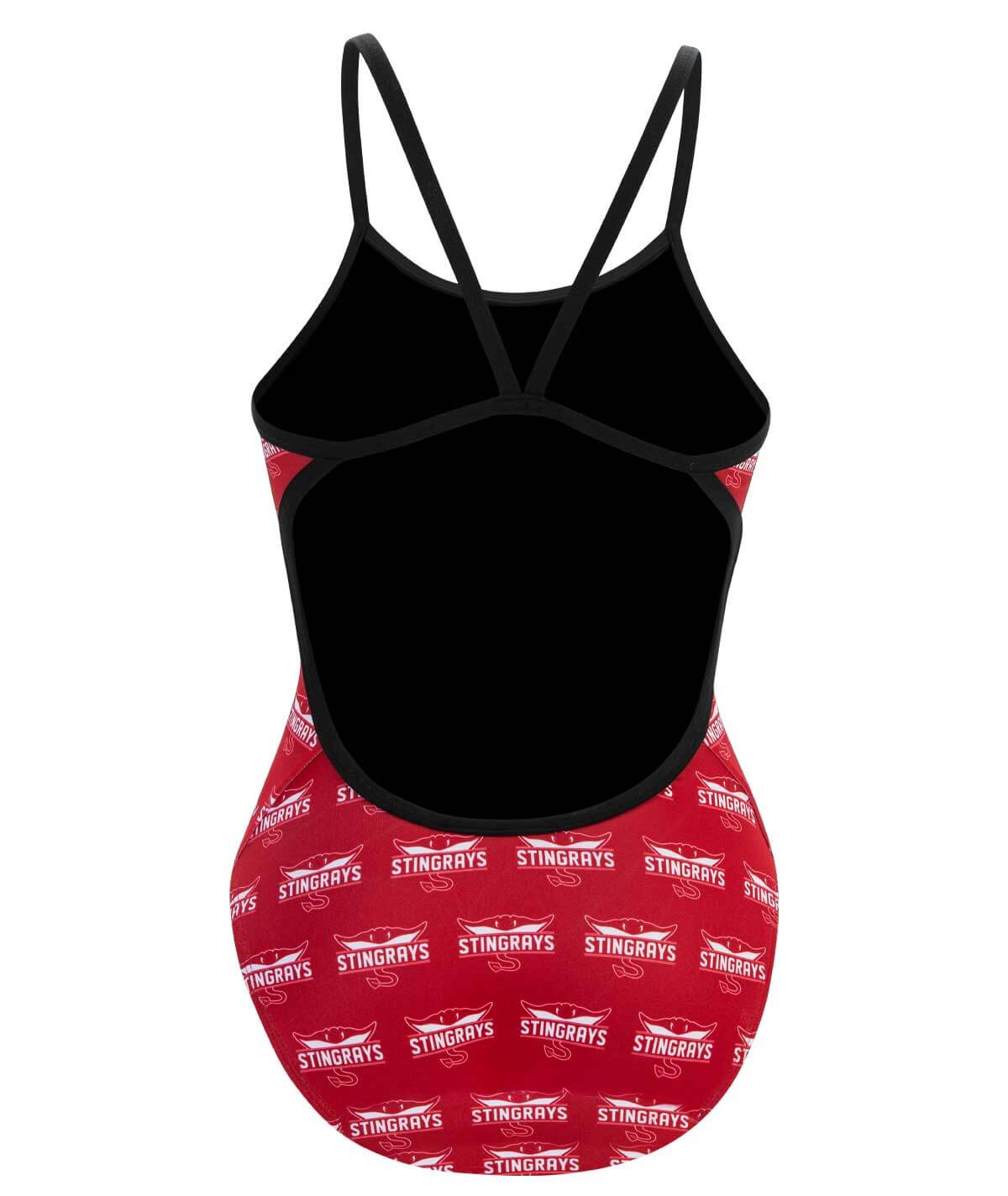 Women's Sublimated String Back 1 Piece Swimsuit