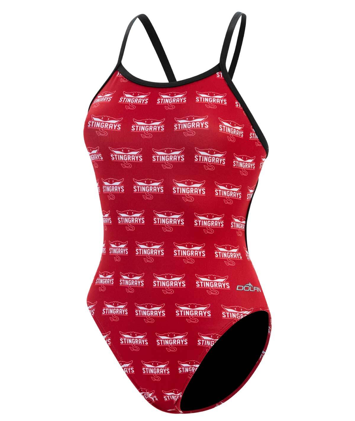 Women's Sublimated String Back 1 Piece Swimsuit