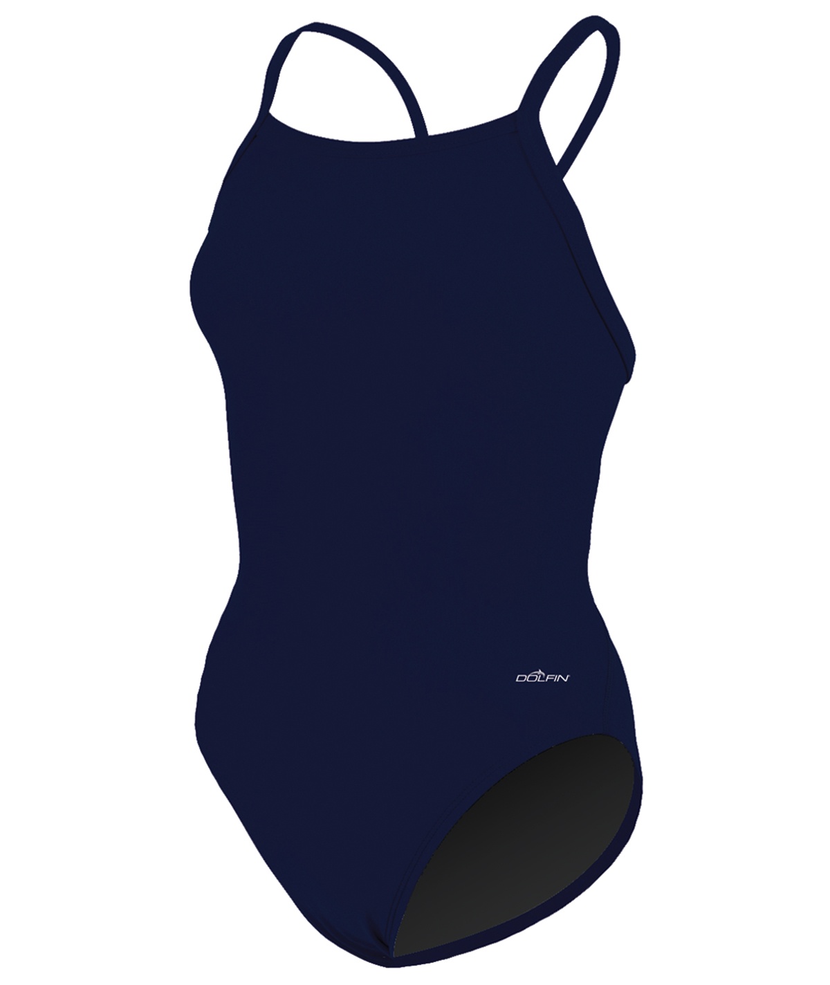 Women's Reliance Solid V Back One Piece Swimsuit